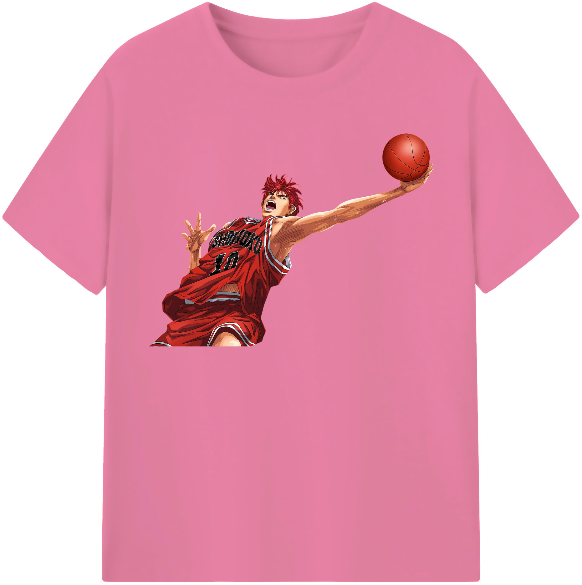 （画像用） SLAM DUNK／スラムダンク 綿100％半袖Tシャツ（フロントプリント）